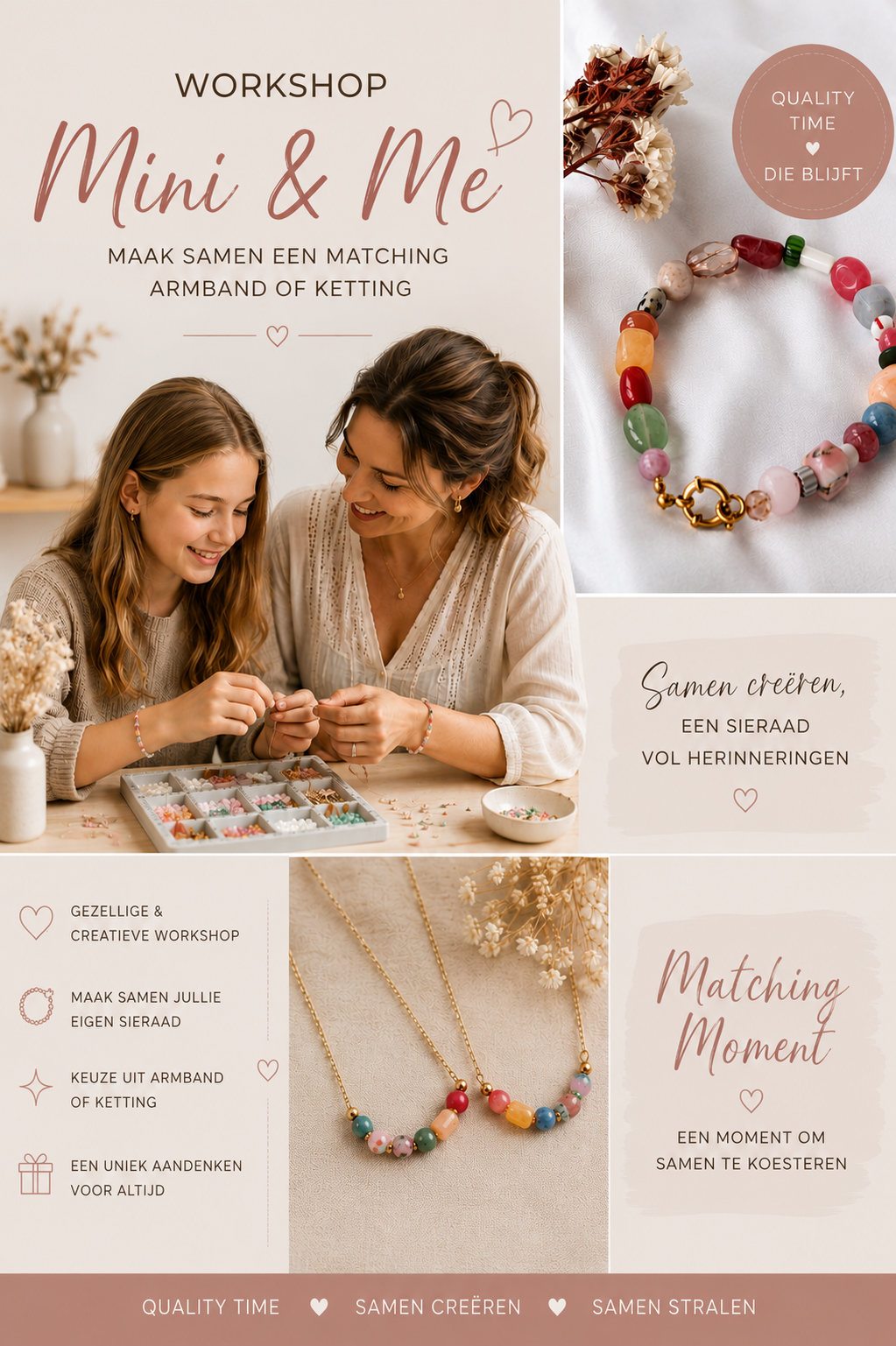 Workshop Mini & Me, Matching  Moments